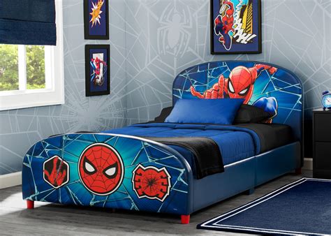 Marvel Spider-Man Pillow Cover Duvet Cover Bedding Set Four Seasons Large Duvet Cover Three Piece Set Male and Female Home Decoration. . Spider man twin bed